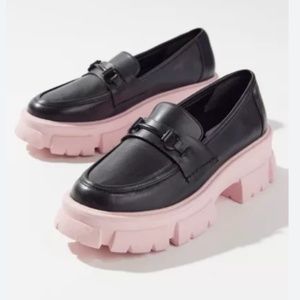Steve Madden Trifecta Platform Chic Glam Hipster Trendy Oxford Modern Hip Loafer